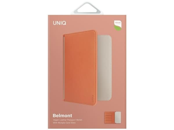 Uniq Belmont RFID Blocking Passport Case - Ivory
