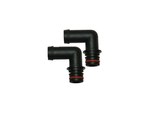 Johnson koppling 3/4" 90° 2 st