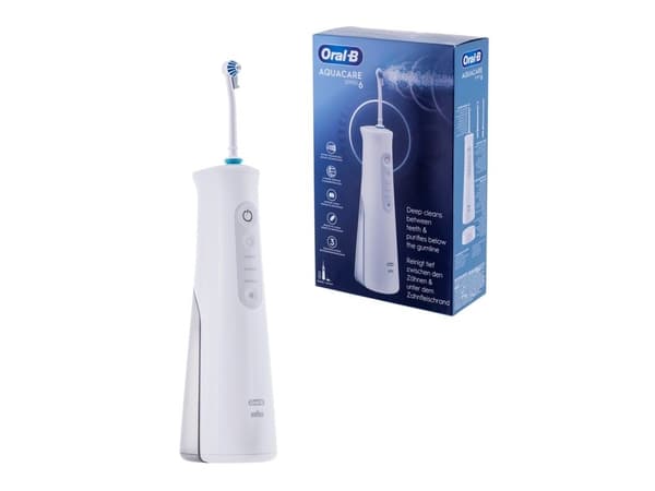 Oral-B AquaCare 6 Pro-Expert huuhtelulaite 3 suutinta