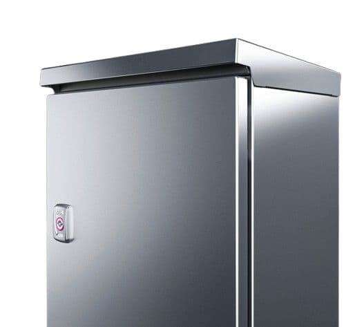 Rittal 2472.010, Panelstøtte, Rustfritt stål, Rustfritt stål, 380 mm, 210 mm, 37 mm