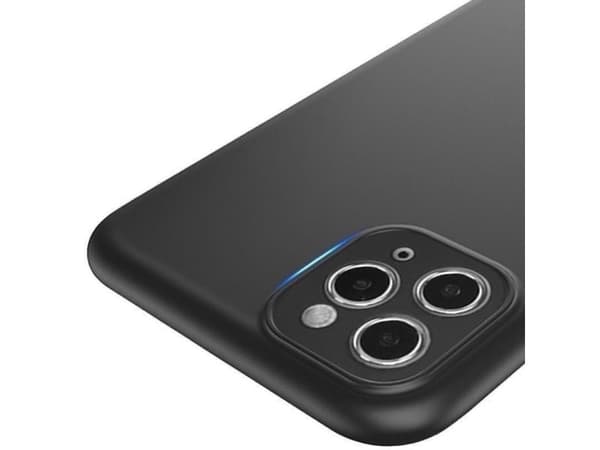 Soft Case-etui til Xiaomi Redmi Note 12 Pro+ - tynn silikon - svart