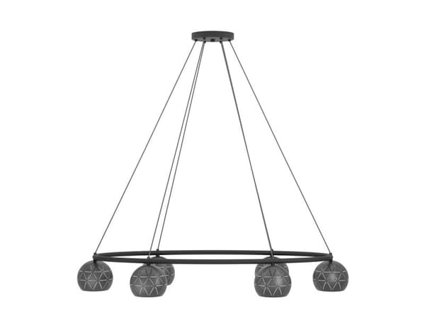 EGLO CANTALLOPS PITKÄ PÖYTÄ E14 6L 520X1150 MUSTA