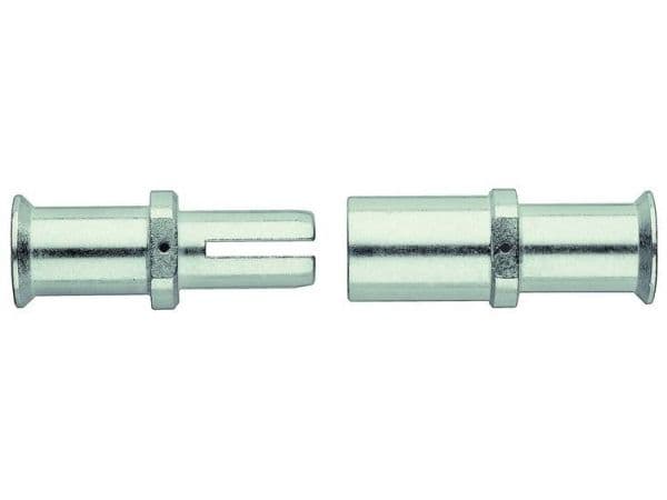 Harting 09 11 000 6242, Crimp, Silver, Silver, Kopparlegering, 70 mm ², 0,3 mO