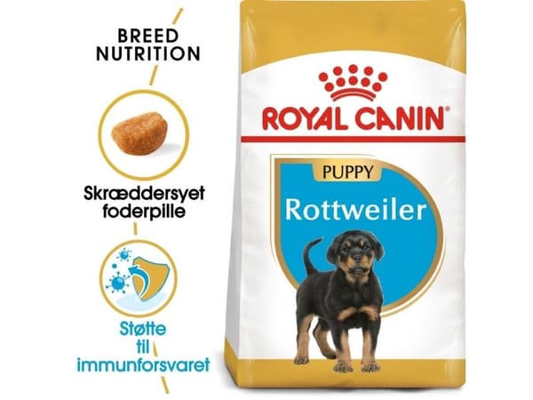 Royal Canin Rottweiler Puppy torrfoder för valpar – 12 kg