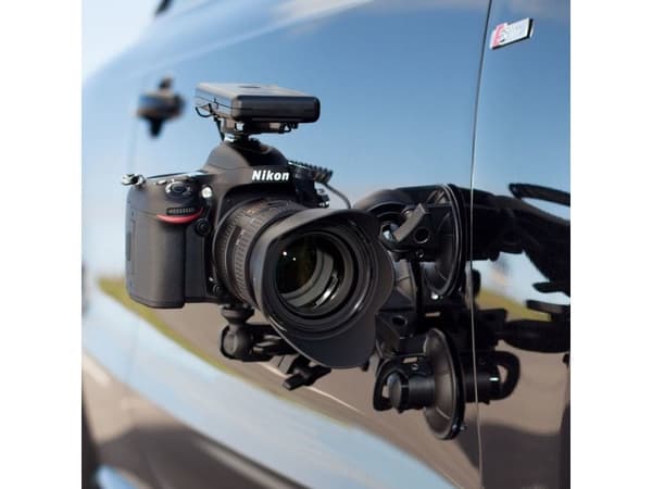 Delkin Fat Gecko Triple Mount - Støttesystem - sugemontering - overflatemonterbar