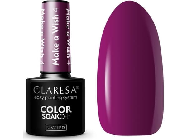 Claresa Soak Off Uvled Color Make A Wish 5 Grams