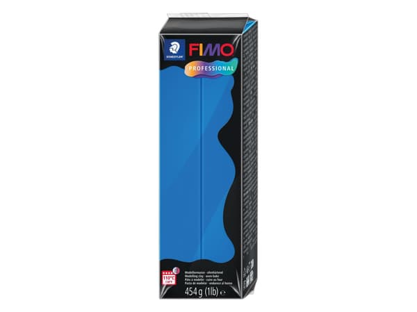 Fimo modellmasse prof 454 g blå