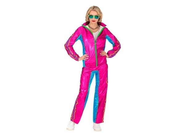 Rosa metallic joggedress