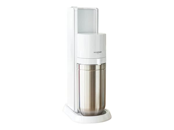 Sodastream Duo-saturator + 2 flasker + kullsyre (hvit)