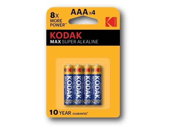Kodak MAX - Batteri - alkaliskt
