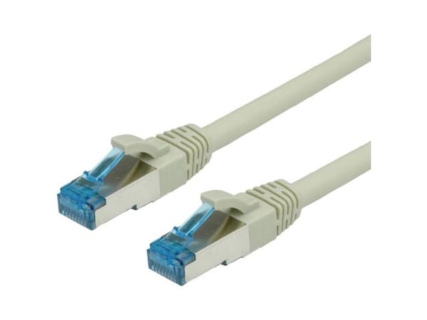 VALUE S/FTP Patch Cord Cat.6a, grey 7.0 m, Harmaa