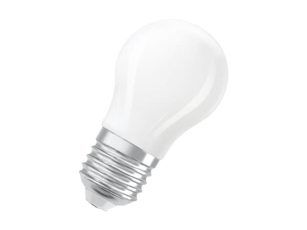 OSRAM LED krone mat 470lm 3,4W/830 (40W) E27dæmpbar