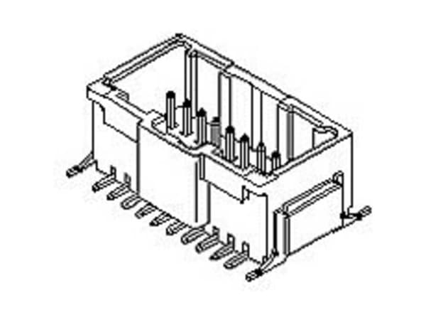 Molex Pin kotelo PCB 557634070 1 kpl