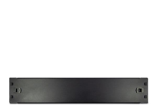 Inter-Tech - Blindplate - svart, RAL 9005 - 2U - 19"