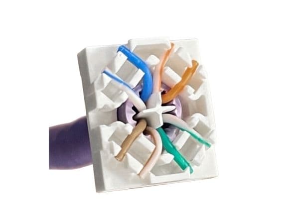 Alantec RJ45 keystone-modul kat.6A PoE+ STP