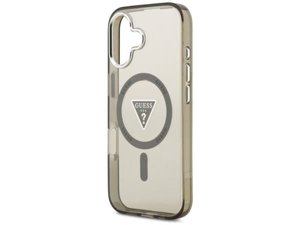 Guess IML Gradient Triangle Logo MagSafe case for iPhone 17 - olive