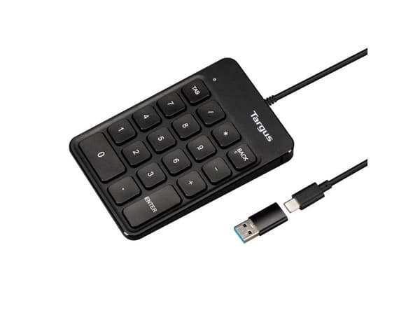Targus EcoSmart - Tastegruppe - USB-C, USB - svart