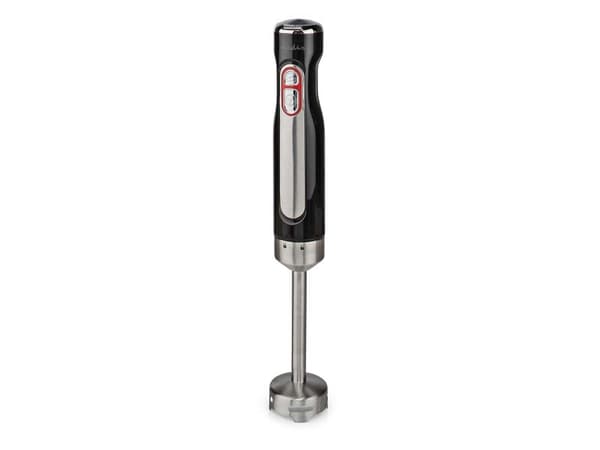 Nedis KAHB600BK, Matlagingsblender, 100 W, Sort, Sølv