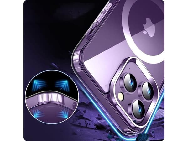 Tech-Protect Flexair Hybrid Magsafe do iPhone 15 Pro Max Clear