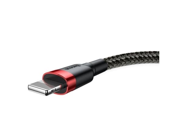 Baseus CALKLF-A19, 0,5 m, USB A, Lightning, Hanstik, Svart