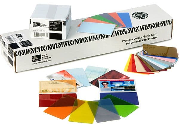 Zebra Premier Colour PVC, 500 kpl