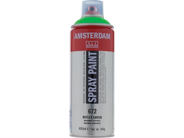 Amsterdam spraymaling Reflex Green 672