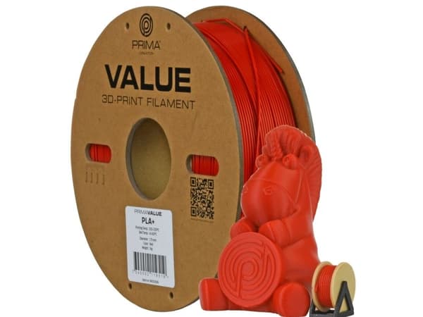 PrimaValue PLA+ - Red - 1.75mm - 1kg