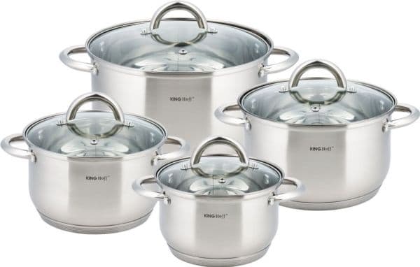 KingHoff grytesett 8 deler (KH-4448)