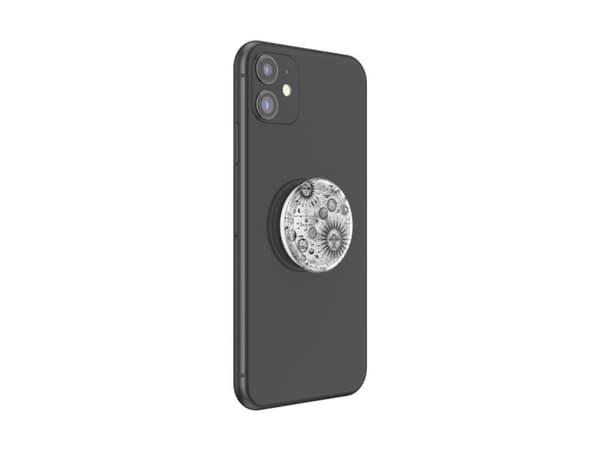 PopSockets PlantCore, Grepp, Svart, Grå, Translucent, Universal, 1 styck, 38,8 mm, 38,8 mm