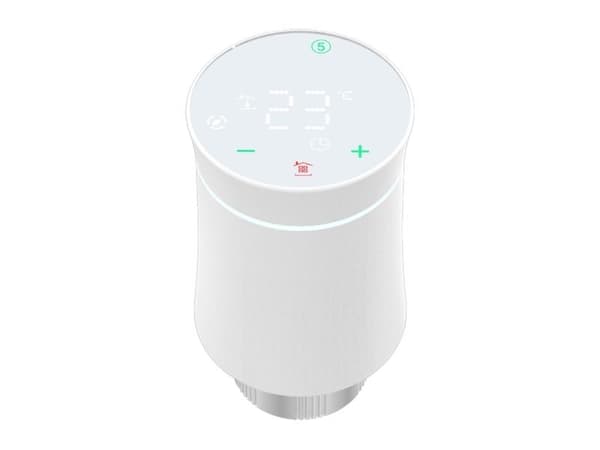 MOES termostatventil MOES TRV BY100 ZigBee med pekskärm