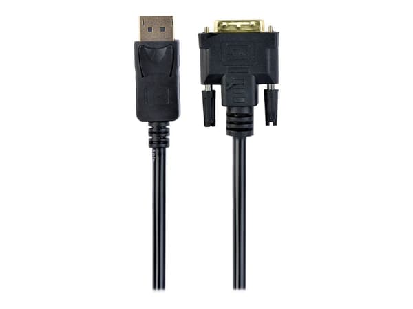 Gembird CC-DPM-DVIM-3M - DisplayPort-kabel - DisplayPort (hann) til DVI-D (hann) - 3 m