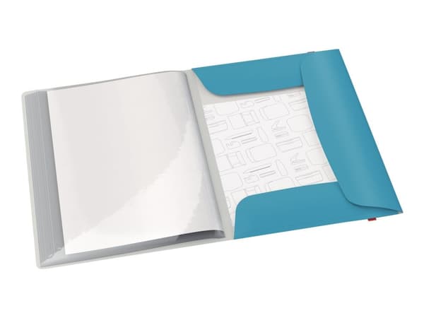 Esittelykirja Leitz Cozy PP 20 taskua sininen - (10 kpl)