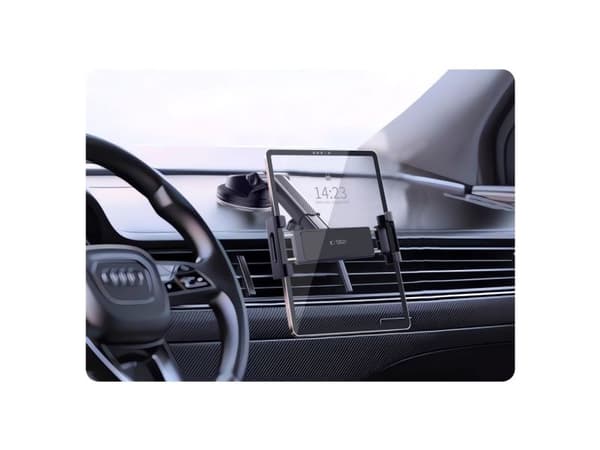 TECH-PROTECT V4 UNIVERSAL WINDSHIELD & DASHBOARD CAR MOUNT FOR TABLET BLACK