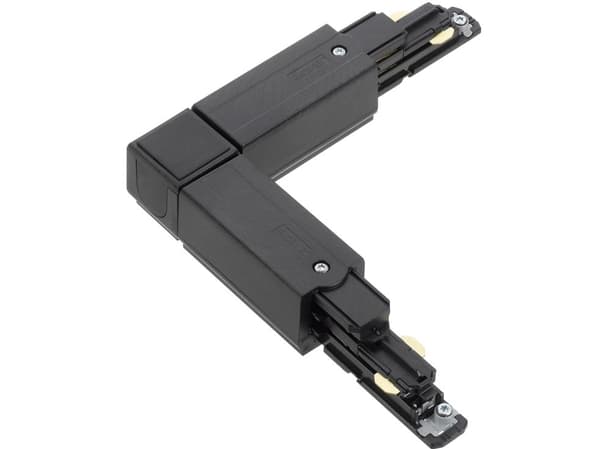 L-Stykke DALI 3-F 90GR. Højre Sort
