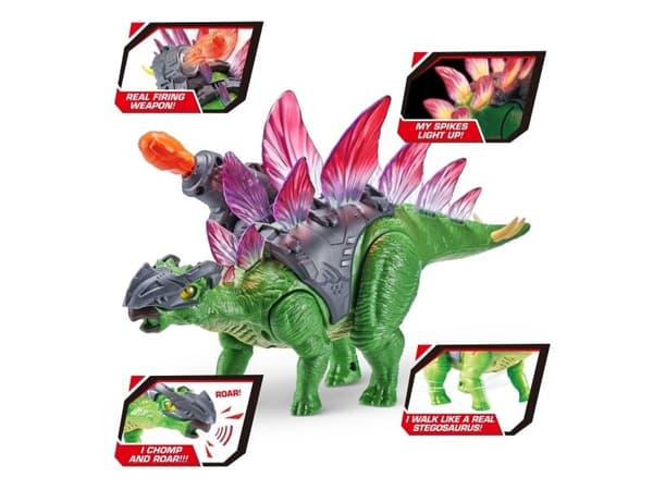 Zuru Interactive Robo Alive Dino Wars Stegosaurus hahmo