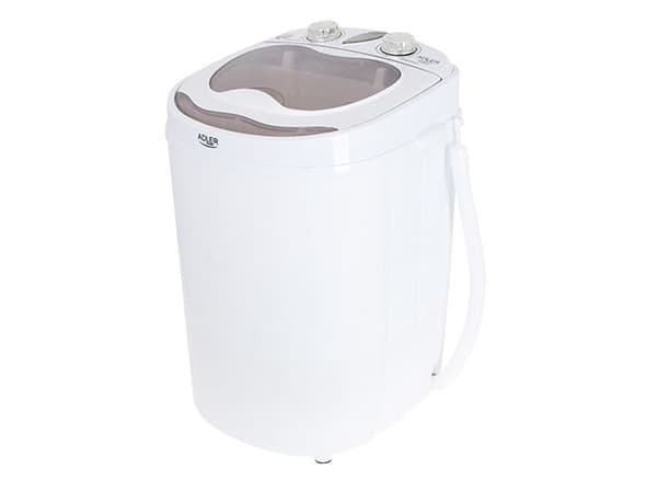 Adler AD 8055, Toplader, 3 kg, Krem, Hvit