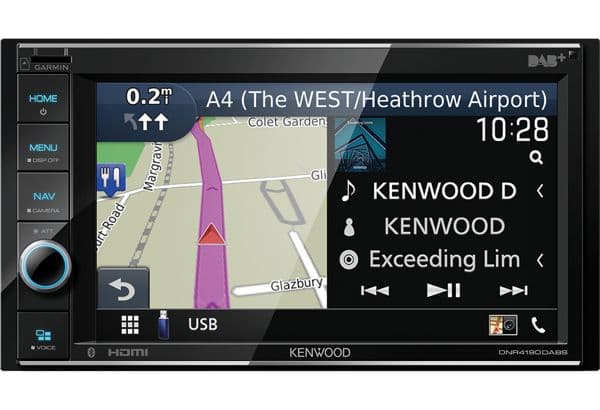 Kenwood DNR4190DABS USB/BT/iPhone 6,2'' Disp. 2-DIN
