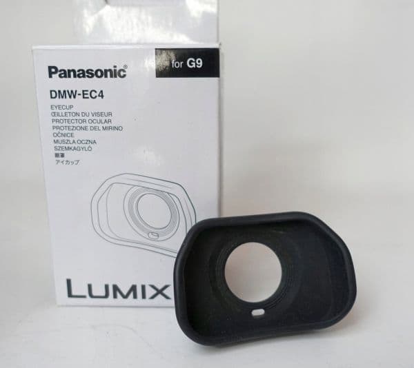 Panasonic DMW-EC4GU-K, LUMIX G9, Sort, Panasonic