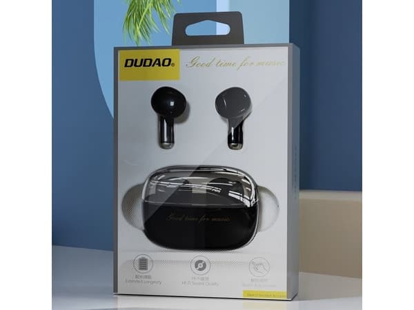 Dudao U8 TWS Wireless In-Ear Headphones - Black