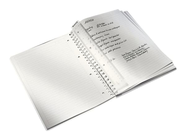 Notesblok Leitz WOW PP A4 linjeret 80 gram 80 ark Lilla - (6 stk.)