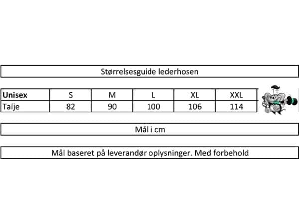 Lysebrune lederhosen