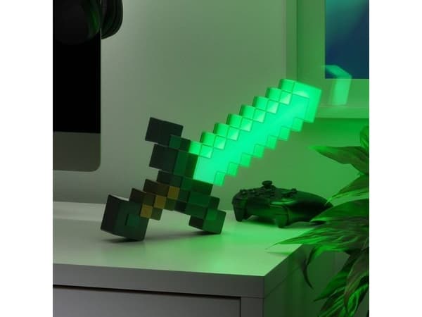 Paladone PALADONE Minecraft Lampe diamantsverd