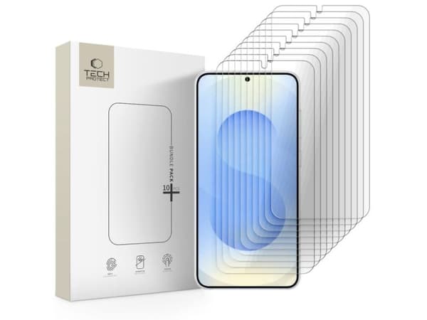 Härdat glas-set (10 st) Tech-Protect Bundle för Samsung Galaxy S26 Ultra