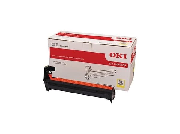 OKI - Gul - original - trommelsett - for C712n