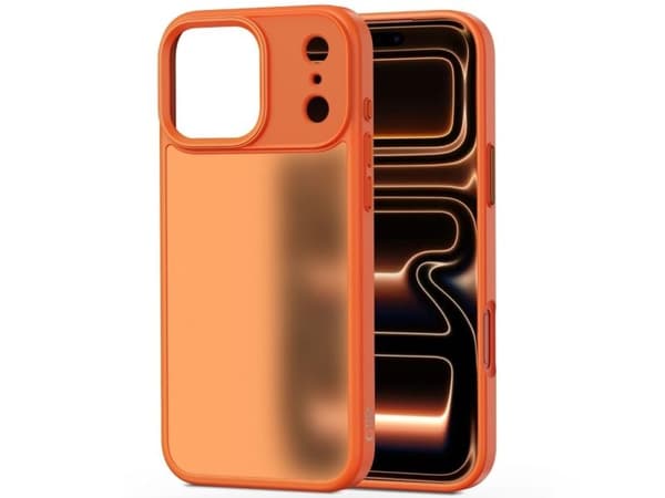 Tech-Protect MagMat-deksel for iPhone 17 Pro Max - oransje
