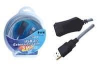 MicroConnect Active USB 2.0 jatkokaapeli - USB forlængerkabel - USB (han) til USB (hun) - USB 2.0 - 5 m - aktiivinen