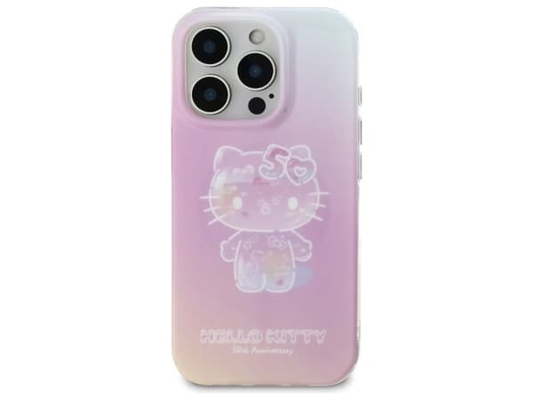 Hello Kitty 50th Anniversary Magsafe kotelo iPhone 16 Pro Max - vaaleanpunainen - vaaleanpunainen