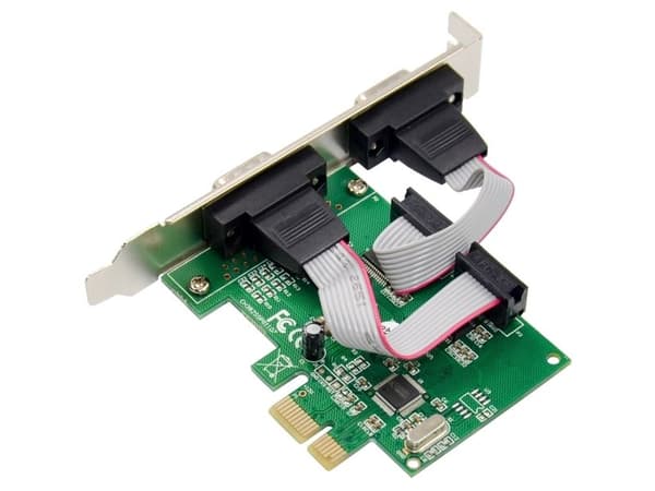 InLine 76619F, PCIe, Serial, Hankoppling, PCIe 2.0, RS-232, 9-stift, PC