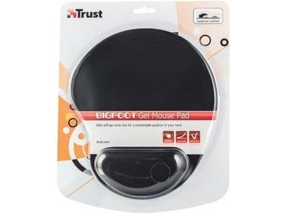 MOUSE PAD BIGFOOT GEL BLACK 16977 TRUST
