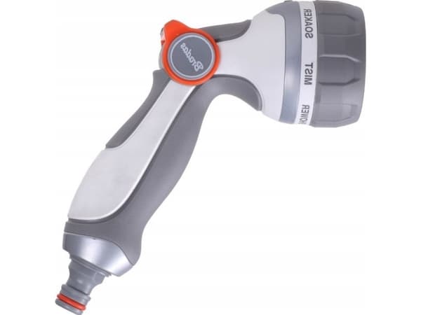 Bradas WHITE LINE 7-funktionspistol SMOOTH CONTROL metall